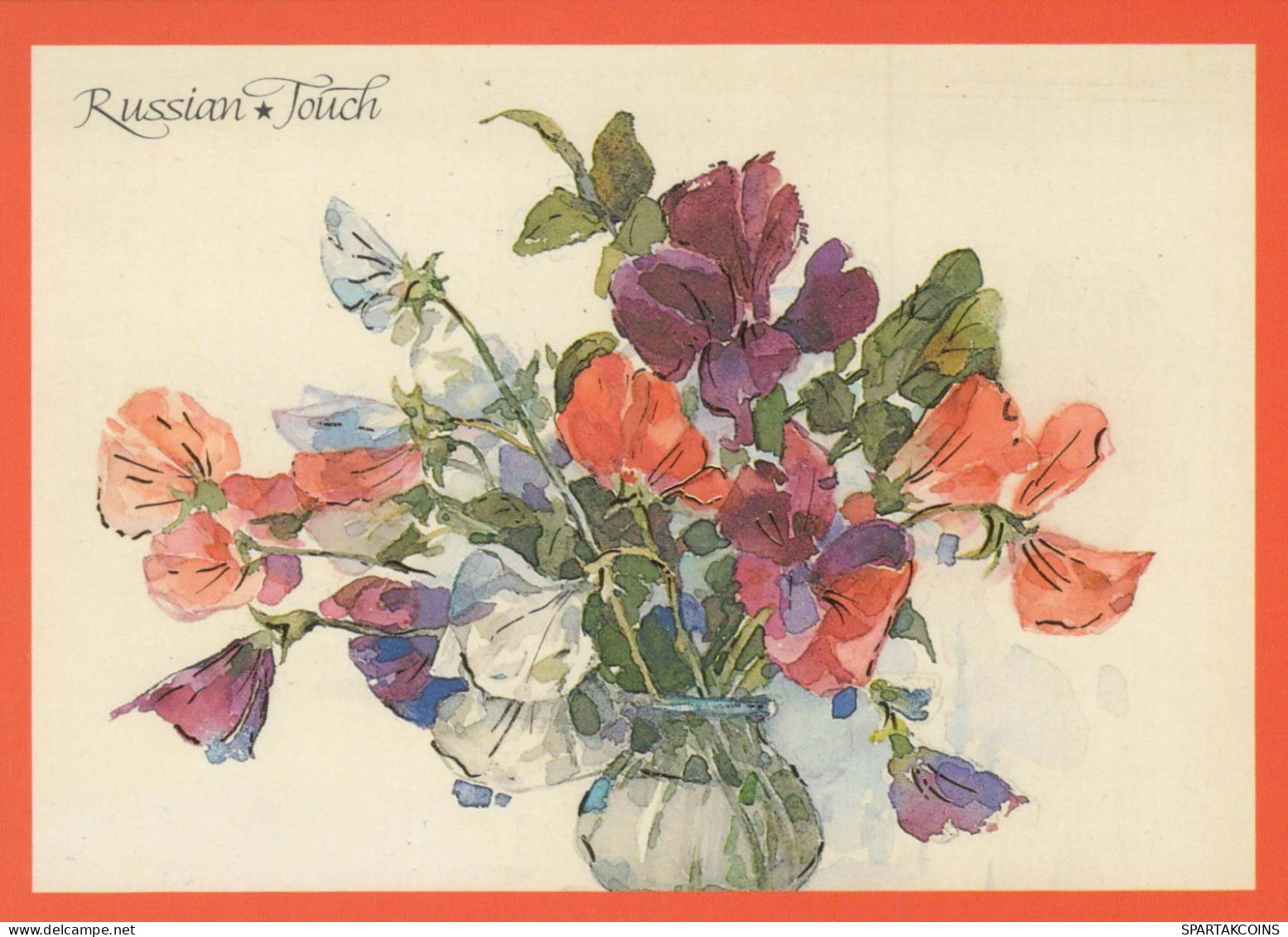 FLEURS Vintage Carte Postale CPSM #PAR321.FR - Blumen