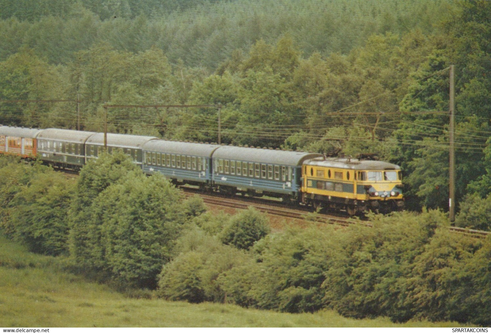 Transport FERROVIAIRE Vintage Carte Postale CPSM #PAA951.FR - Trains