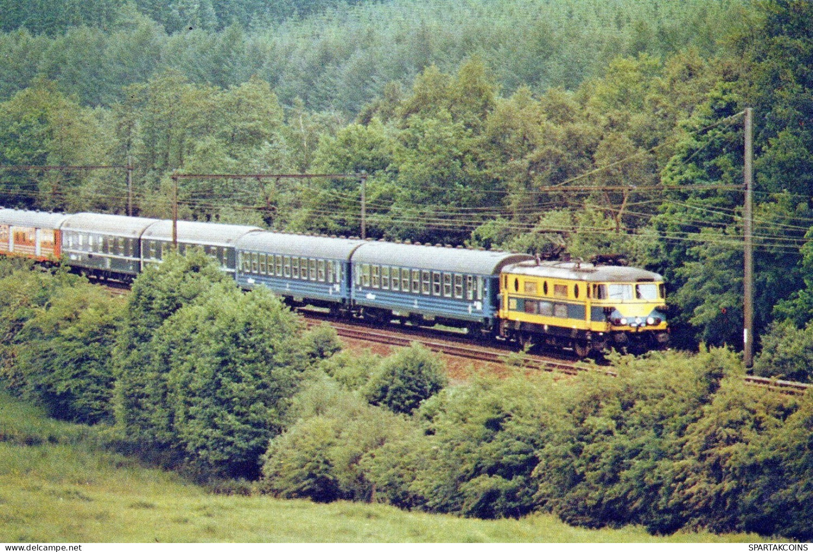 Transport FERROVIAIRE Vintage Carte Postale CPSM #PAA951.FR - Trains