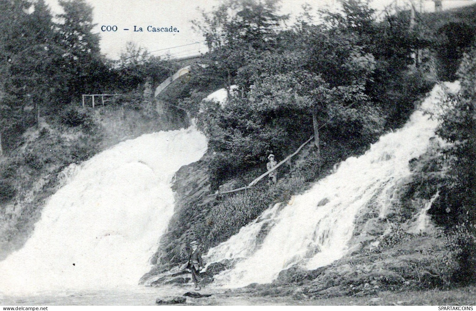 BELGIEN COO WASSERFALL Provinz Lüttich (Liège) Postkarte CPA #PAD094.DE - Stavelot