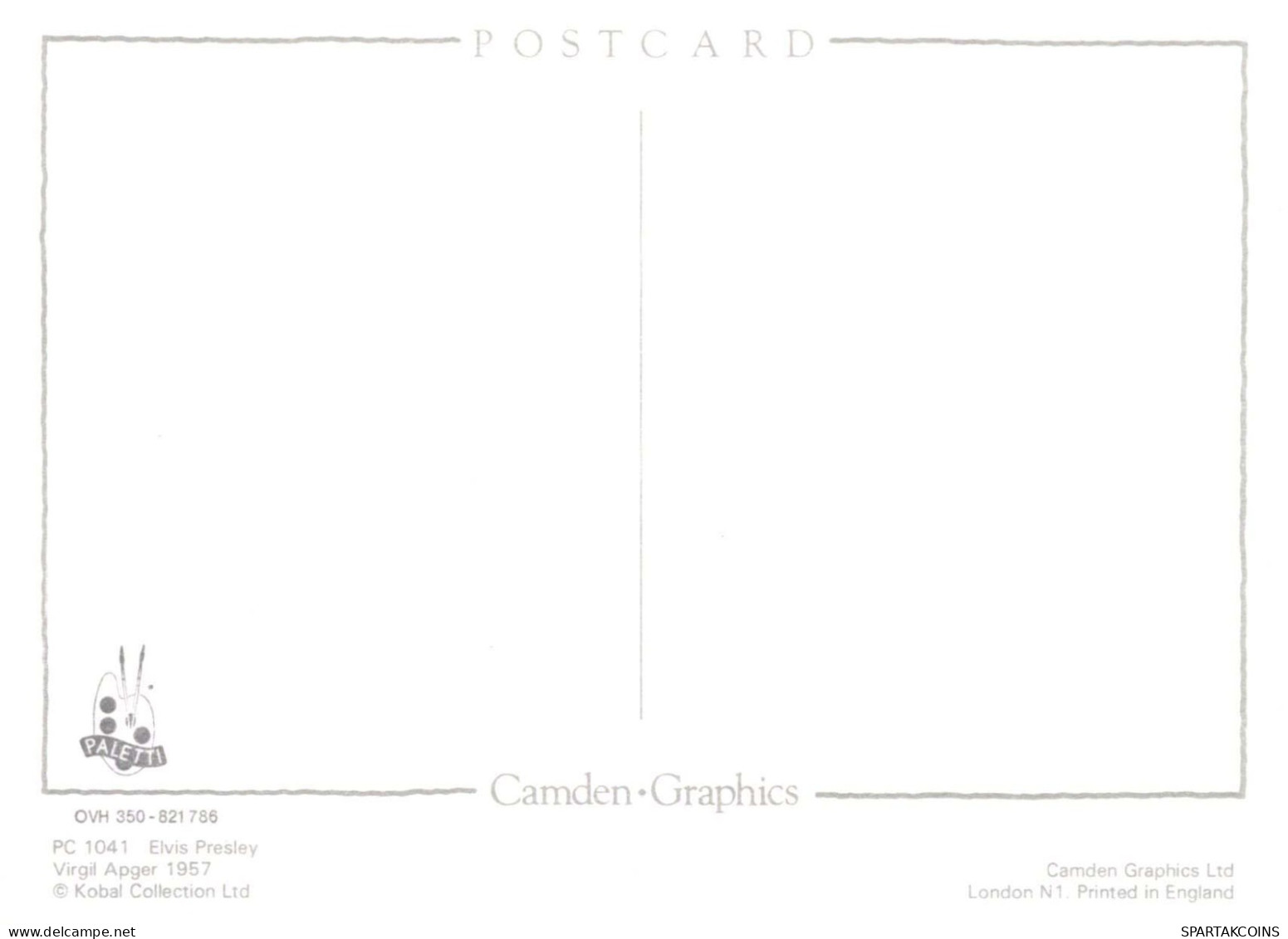 ELVIS PRESLEY Berühmtheiten Sänger & Musiker Vintage Ansichtskarte Postkarte CPSM #PBV965.DE - Cantanti E Musicisti