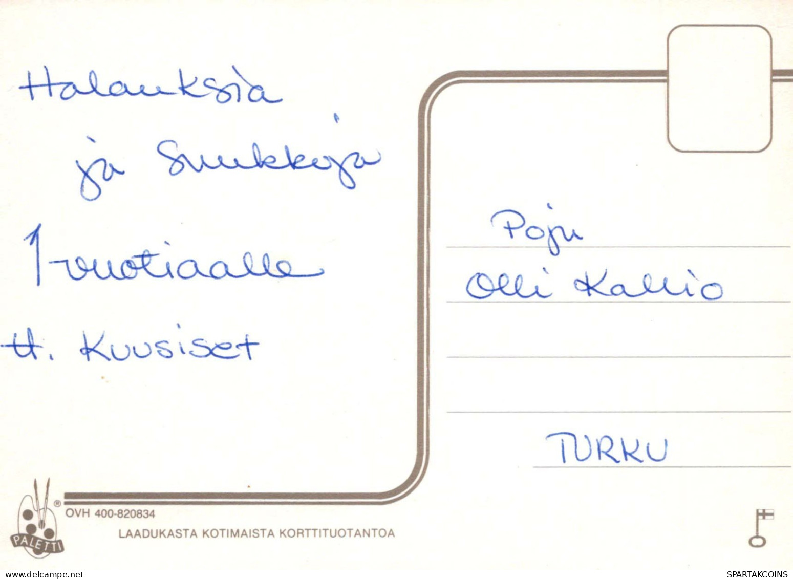 ALLES GUTE ZUM GEBURTSTAG 1 Jährige JUNGE KINDER Vintage Postal CPSM #PBT934.DE - Birthday