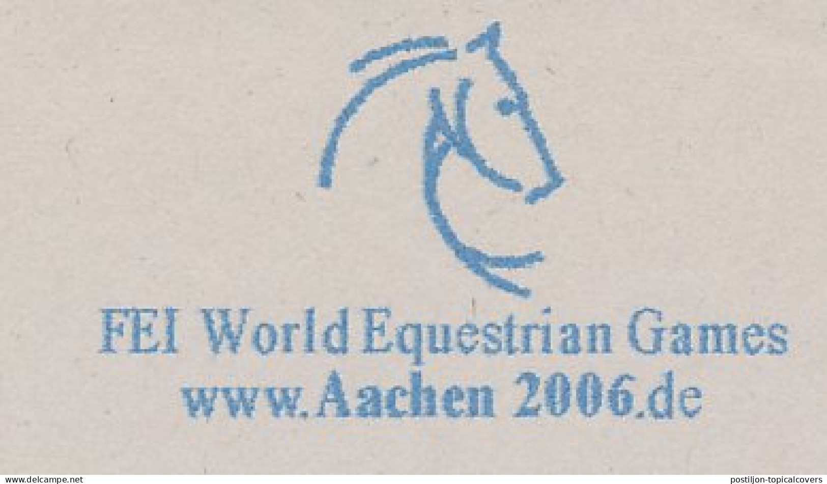 Meter Cut Germany 2005 FEI - World Equestrian Games 2006 - Paardensport