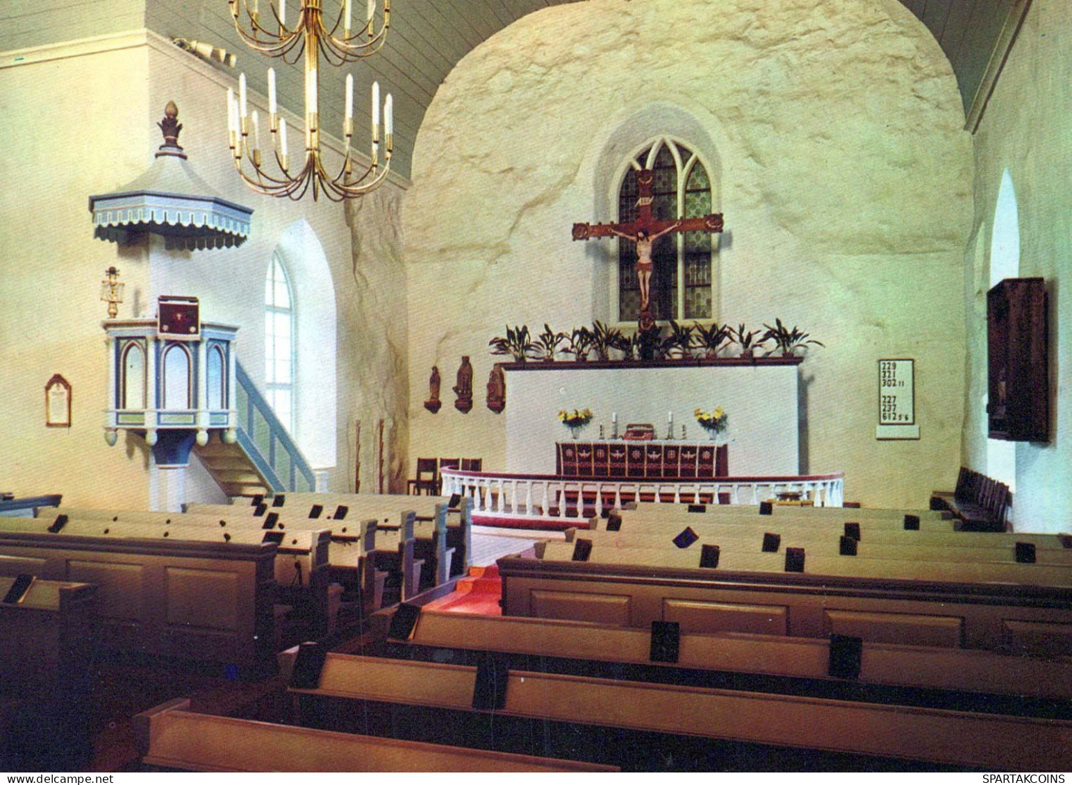 KIRCHE Christentum Religion Vintage Ansichtskarte Postkarte CPSM #PBQ321.DE - Churches & Convents