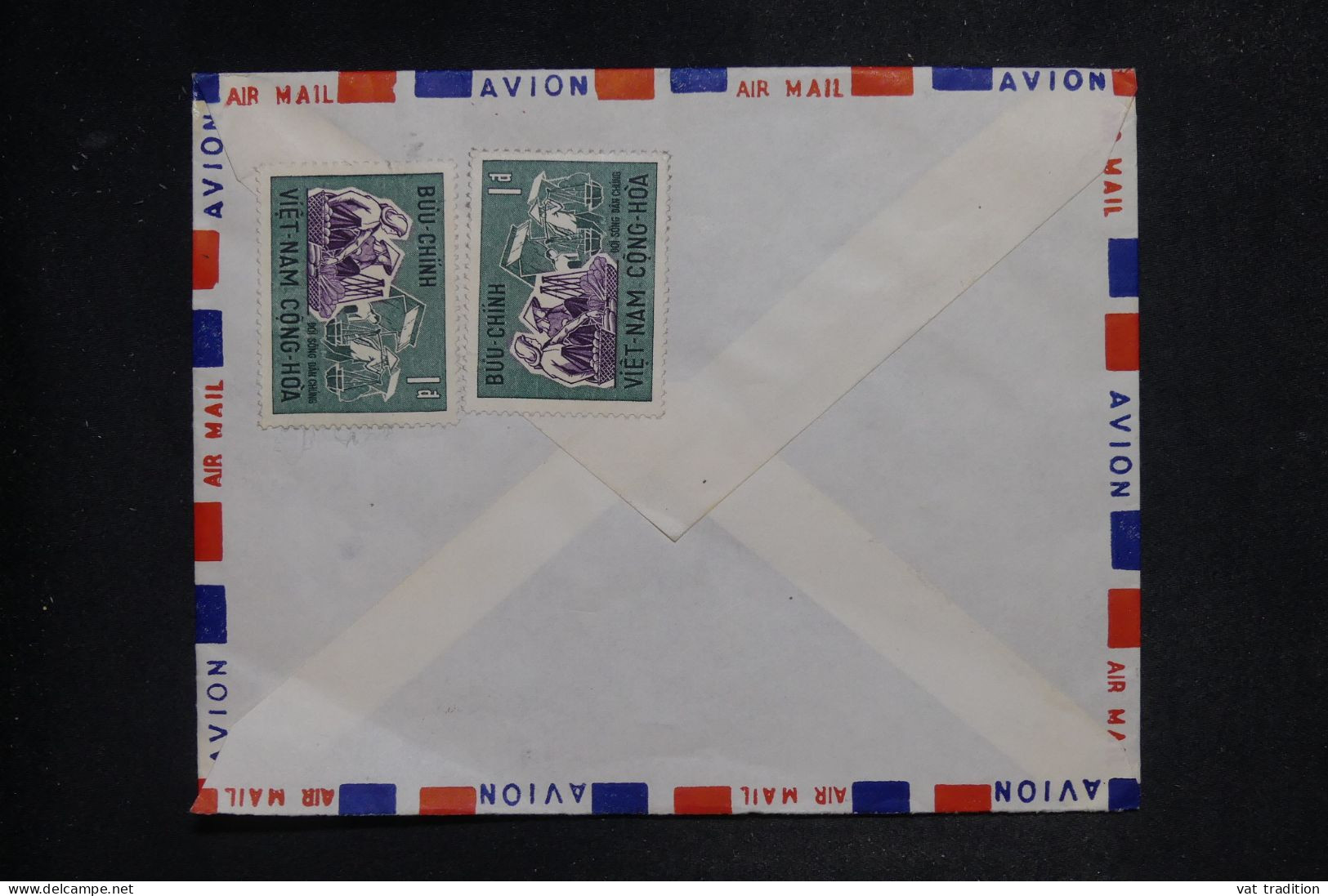 VIETNAM - Enveloppe De Saigon Pour Paris En 1968 - L 152016 - Vietnam