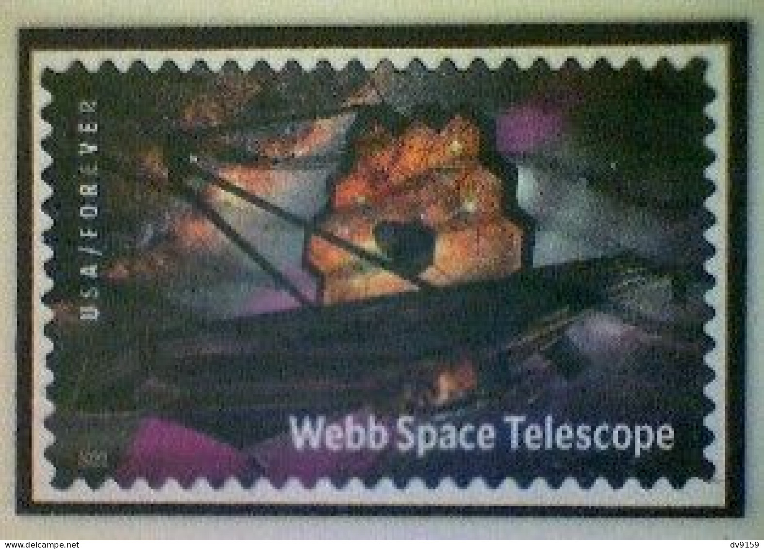 United States, Scott #5720, Used(o), 2022, Webb Space Telescope, (60¢) Forever, Multicolored - Usados