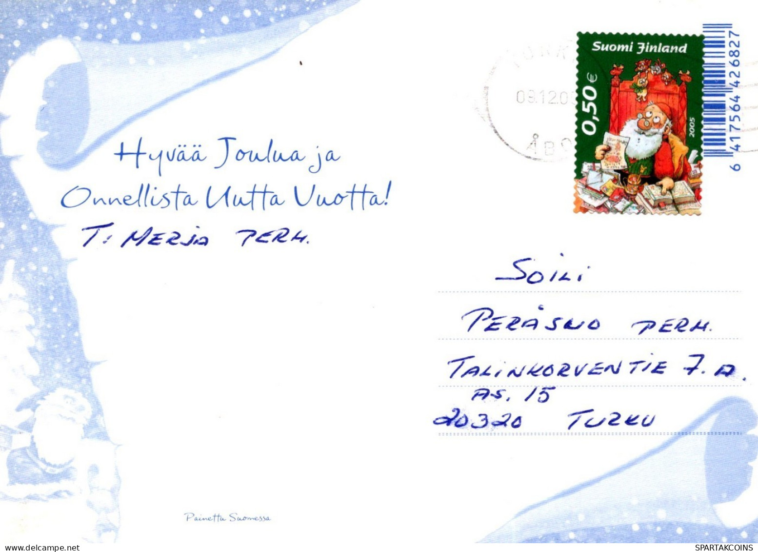 ENGEL WEIHNACHTSFERIEN Feiern & Feste Vintage Ansichtskarte Postkarte CPSM #PAH265.DE - Anges