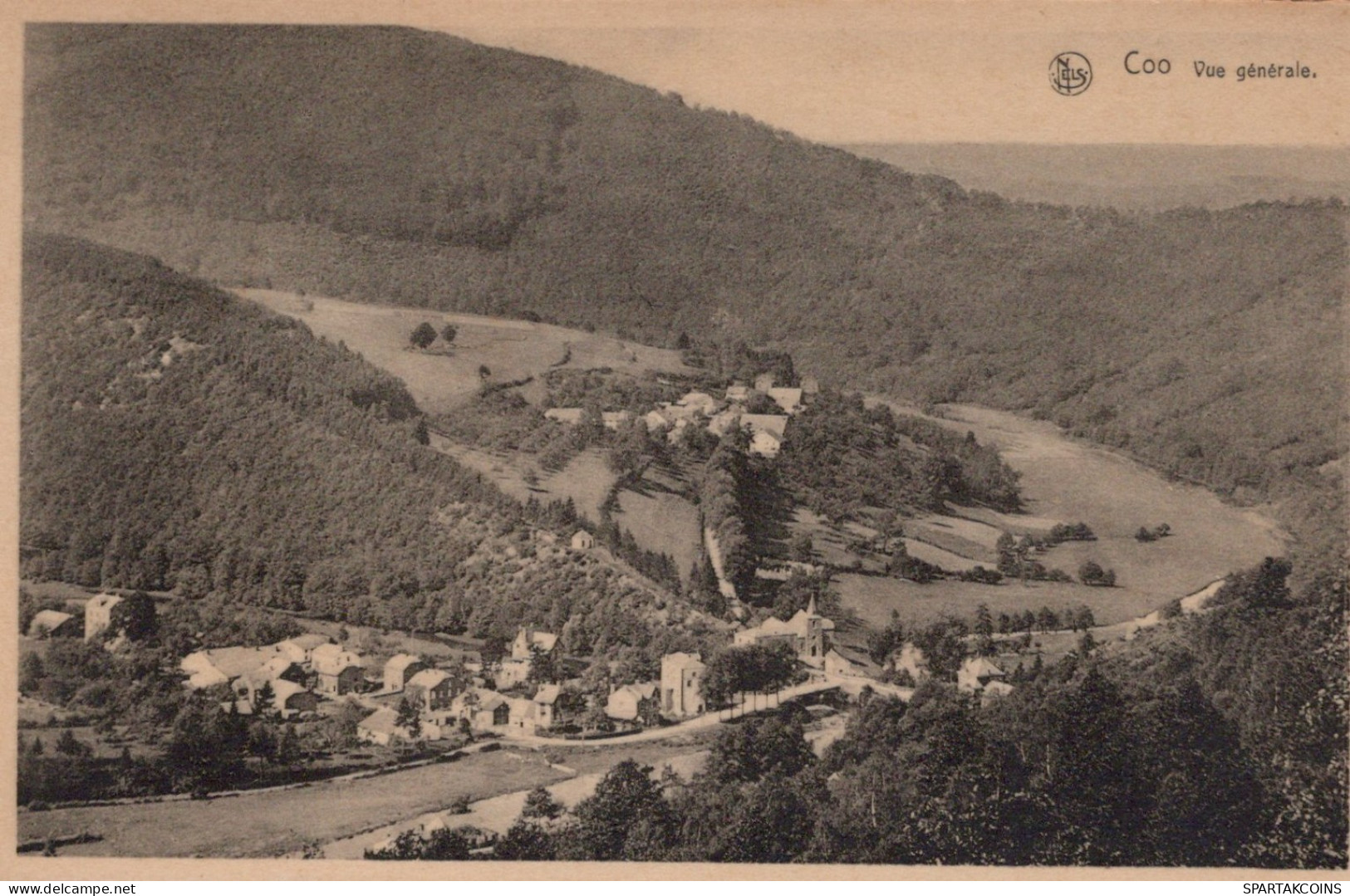 BELGIO COO WATERFALL Provincia Di Liegi Cartolina CPA #PAD158.IT - Stavelot