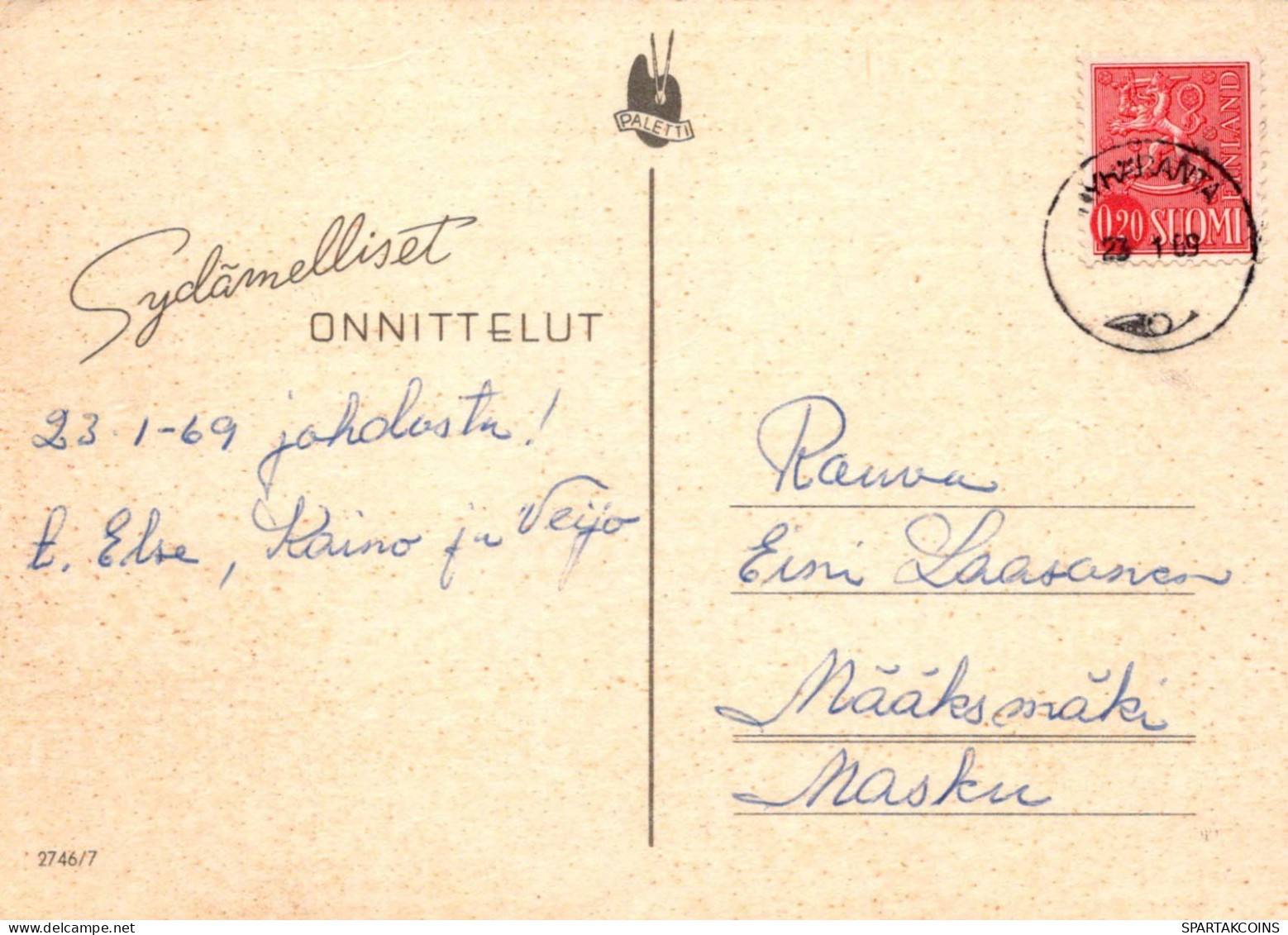 FIORI Vintage Cartolina CPSM #PAS649.IT - Blumen