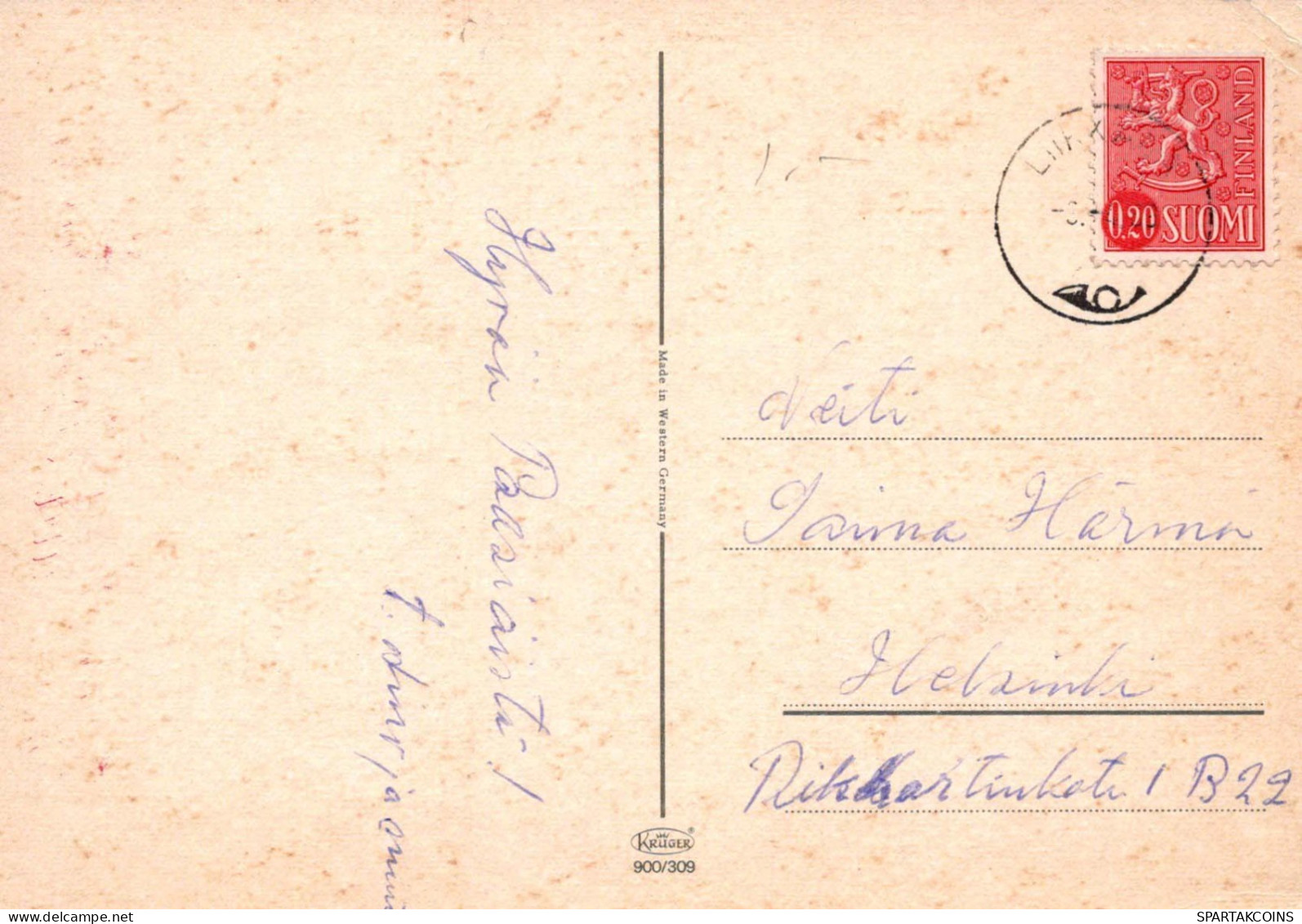 FIORI Vintage Cartolina CPSM #PAR082.IT - Bloemen