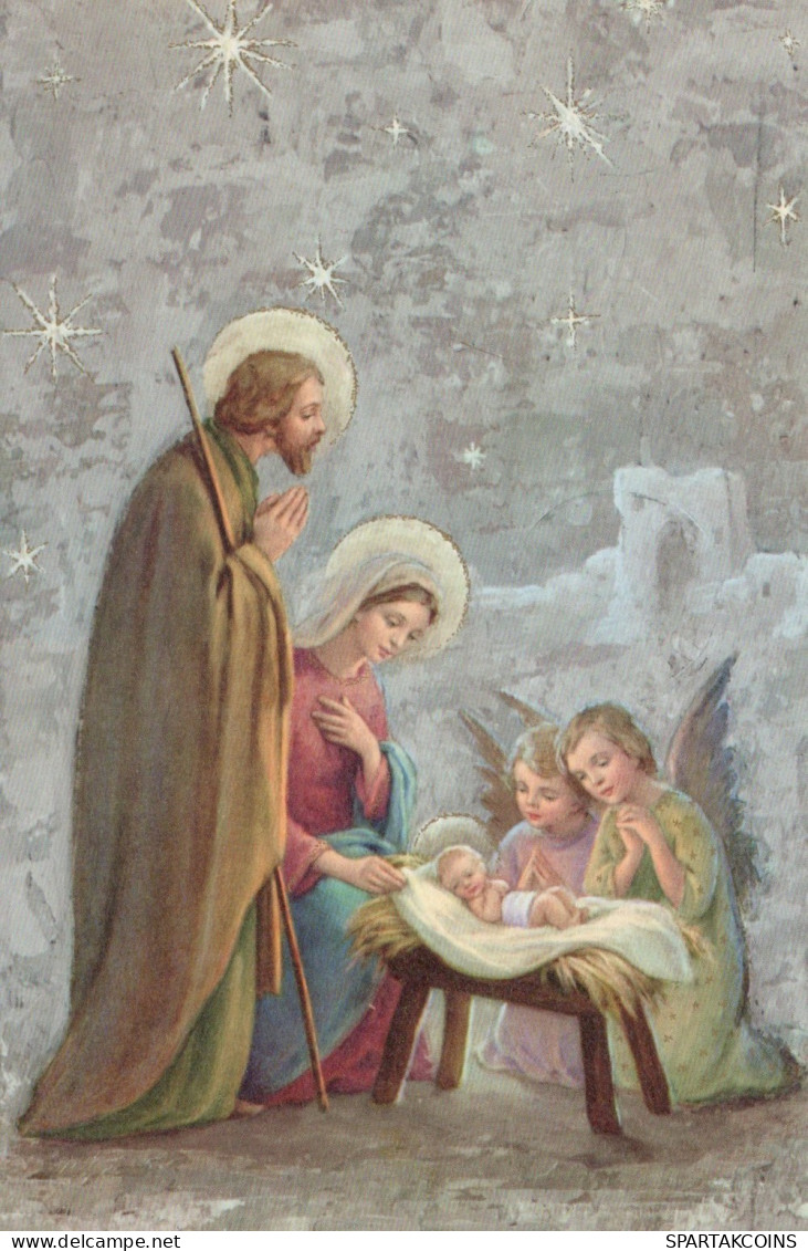 ANGELO Buon Anno Natale Vintage Cartolina CPSM #PAH766.IT - Anges