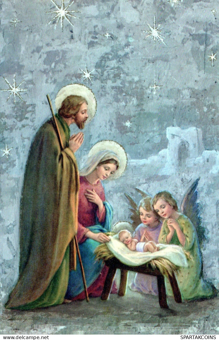 ANGELO Buon Anno Natale Vintage Cartolina CPSM #PAH766.IT - Anges