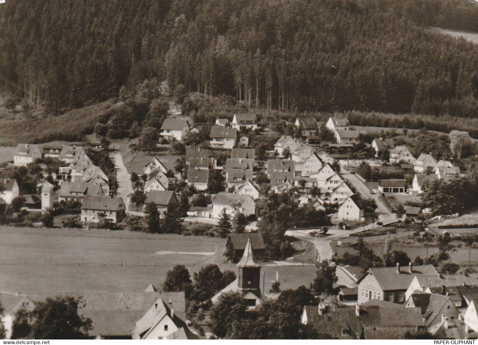 7165 FICHTENBERG, Blick über Den Ort - Schwäbisch Hall