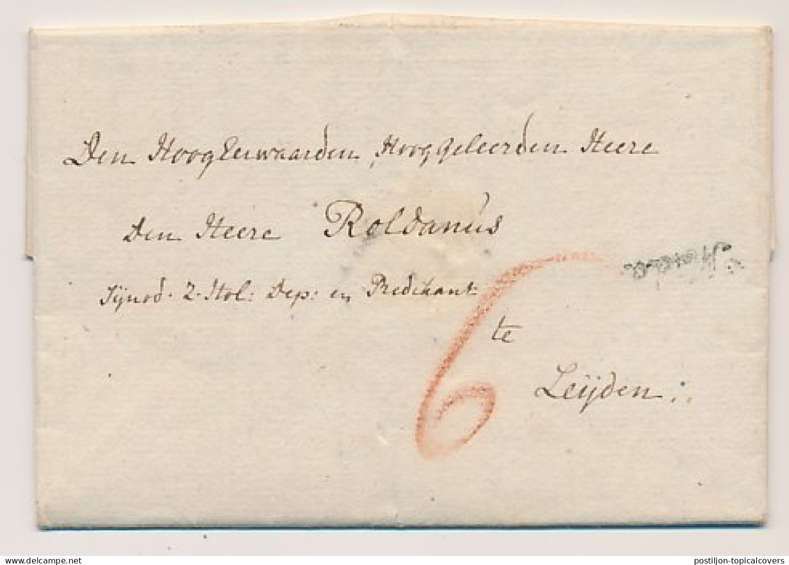 Middelburg - Leiden 1788 - ...-1852 Voorlopers