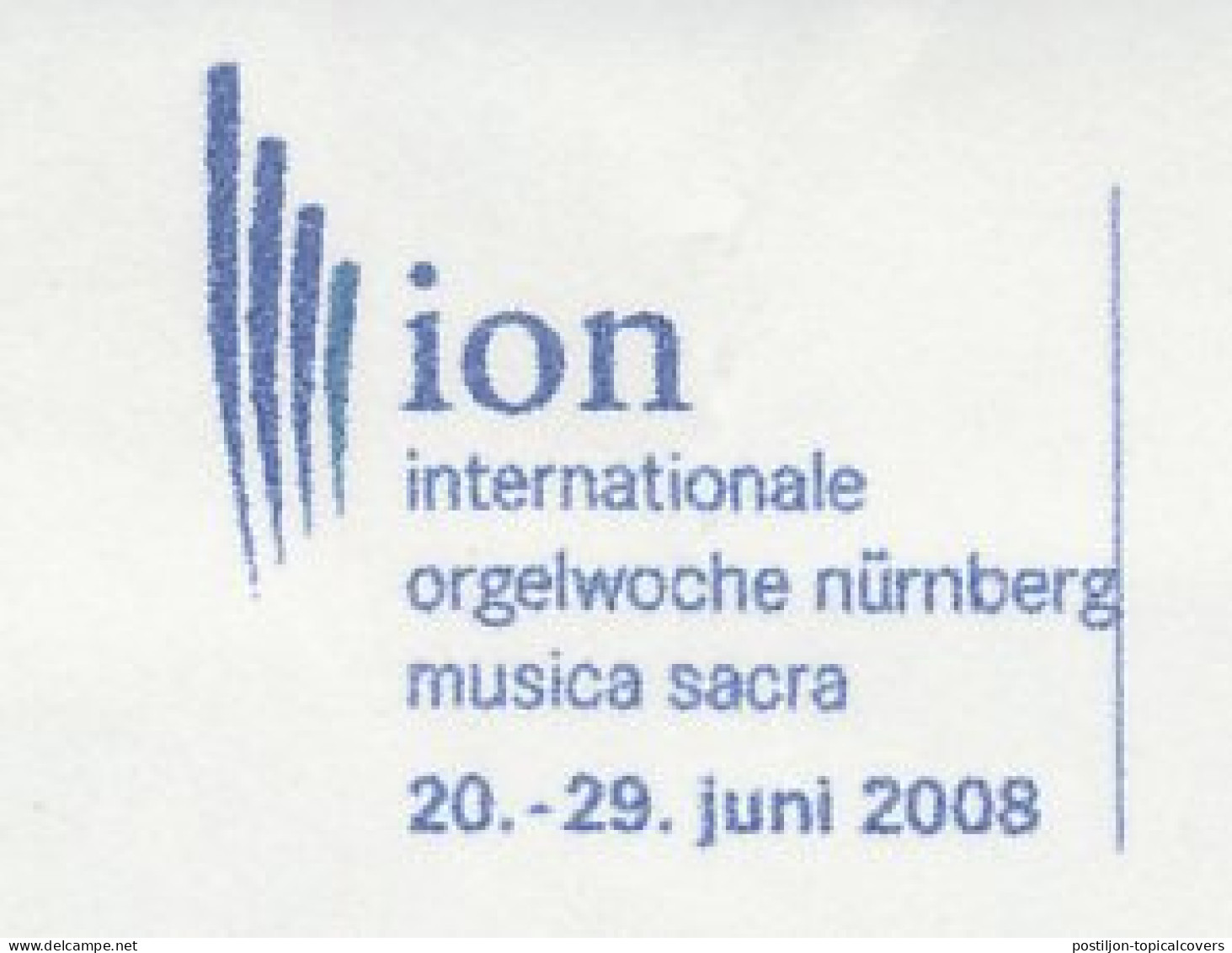 Meter Cut Germany 2008 International Organ Week Nurnberg 2008 - ION - Musik