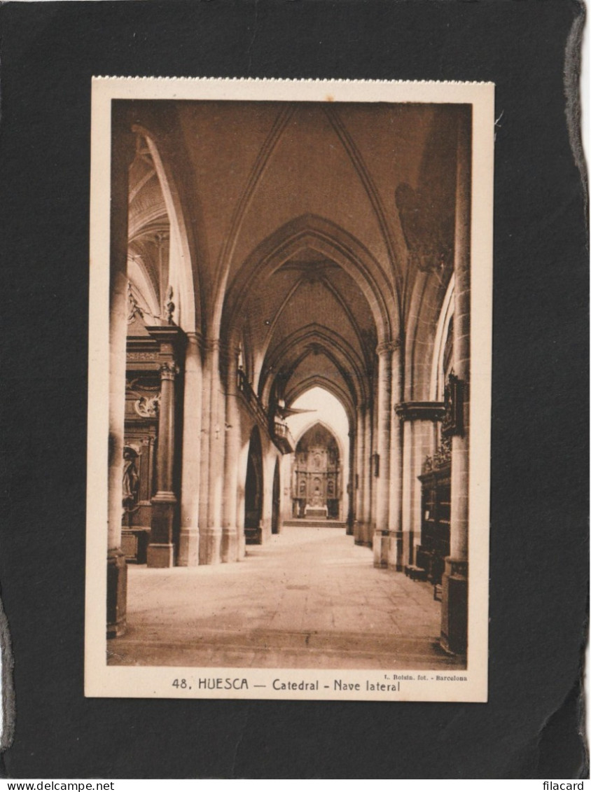 128509         Spagna,    Huesca,     Catedral,   Nave   Lateral,    NV - Huesca