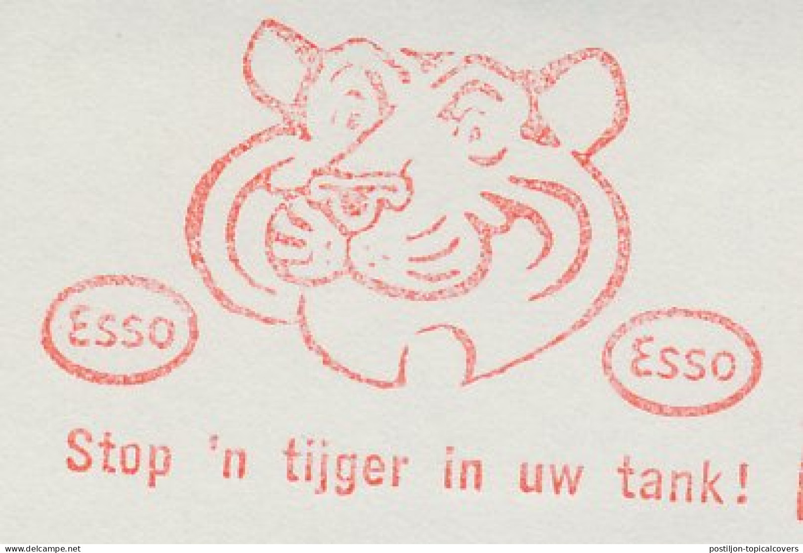 Meter Cut Netherlands 1967 Tiger - Esso - Andere & Zonder Classificatie