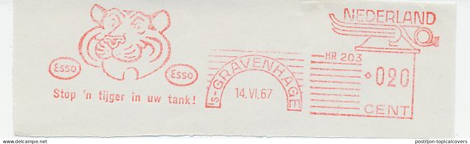 Meter Cut Netherlands 1967 Tiger - Esso - Andere & Zonder Classificatie