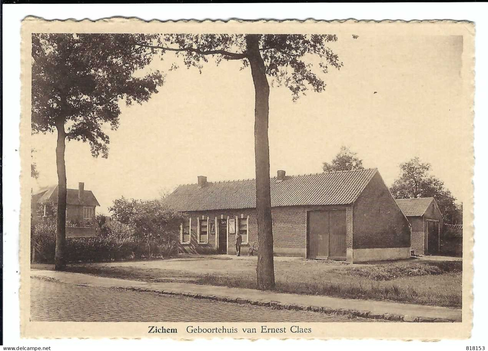 Zichem  Geboortehuis V Ernest Claes  Uitg.; Wouters , Averbode - Scherpenheuvel-Zichem