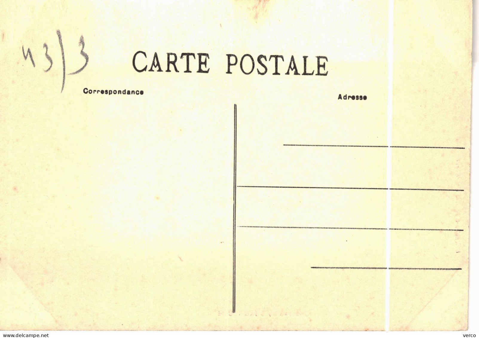 Carte POSTALE Ancienne De  CHATEAU De CHABREUGE - Autres & Non Classés