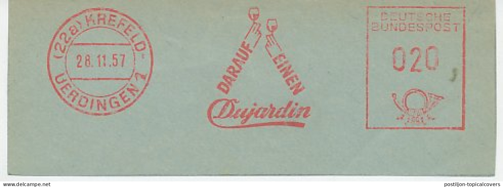 Meter Cut Germany 1957 Cognac - Vieux - Dujardin - Vins & Alcools