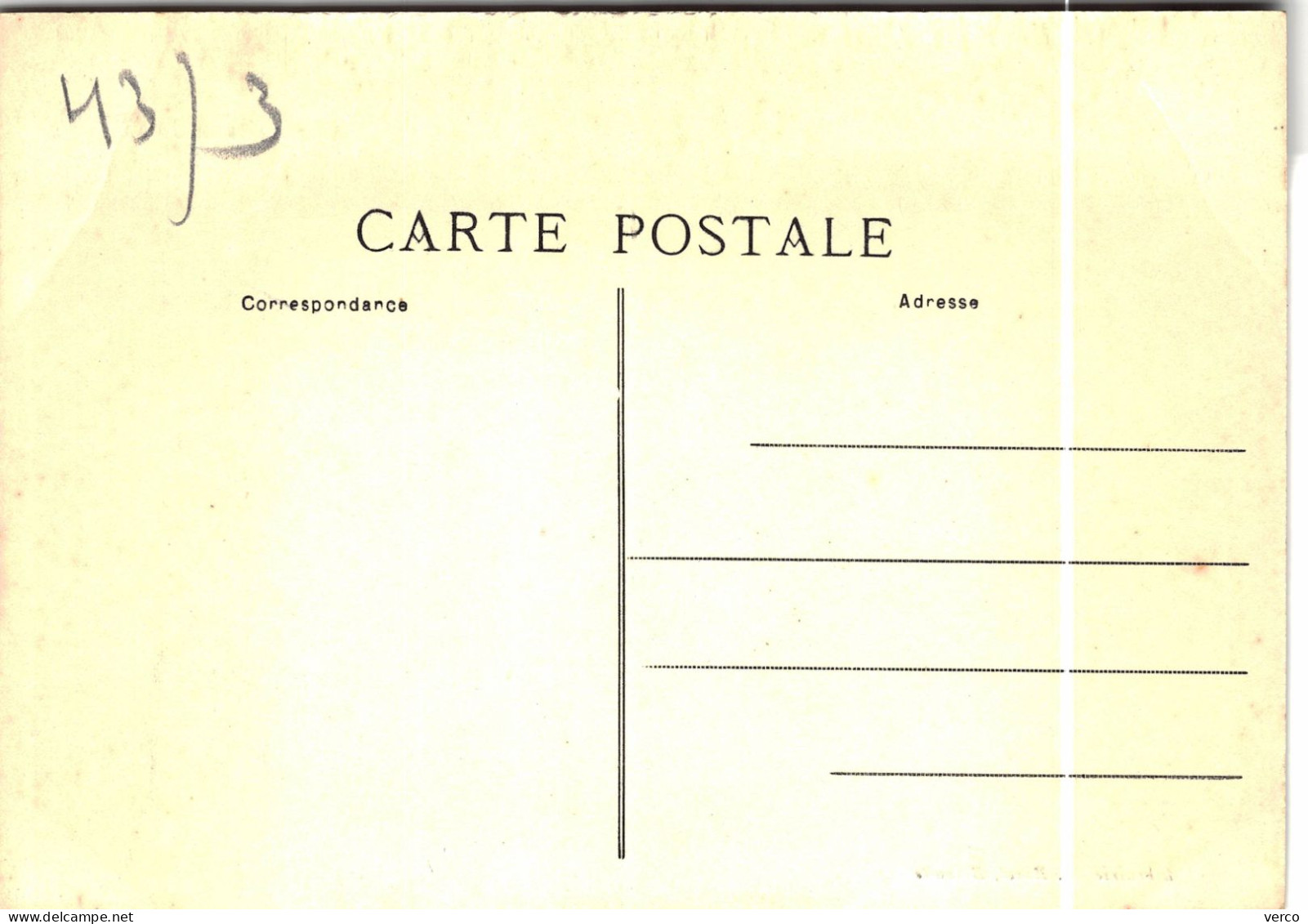 Carte POSTALE Ancienne De  CHATEAU De LAURIAT - Autres & Non Classés