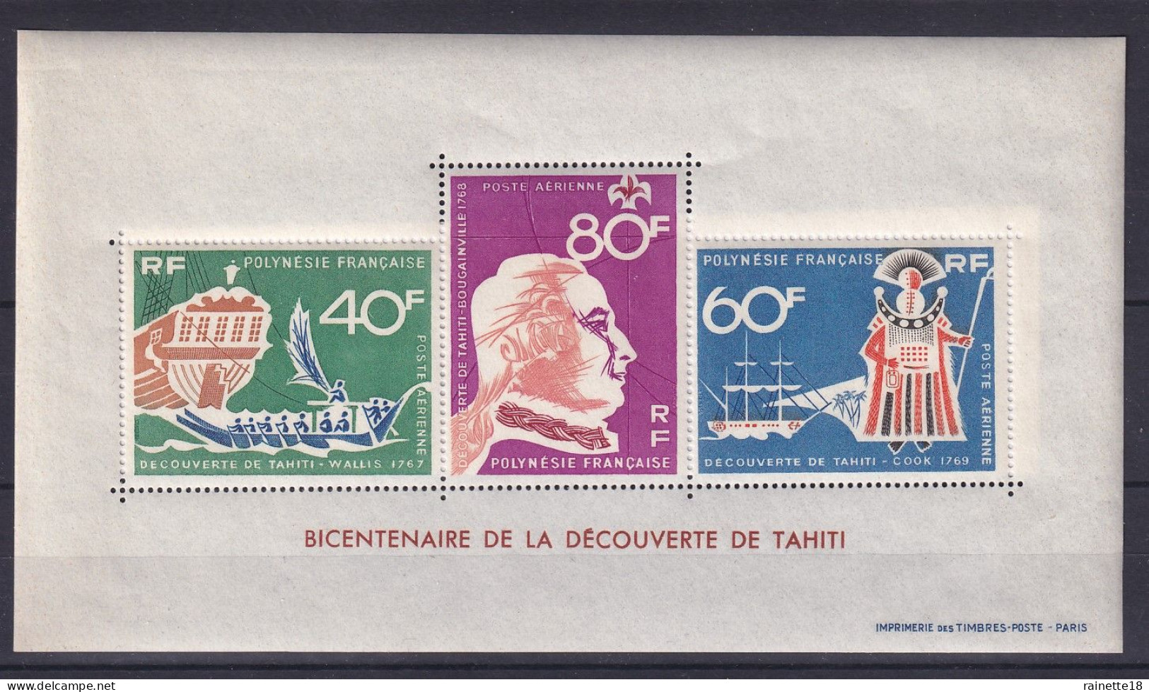 Polynésie Française      BF N° 1 ** - Blocks & Sheetlets