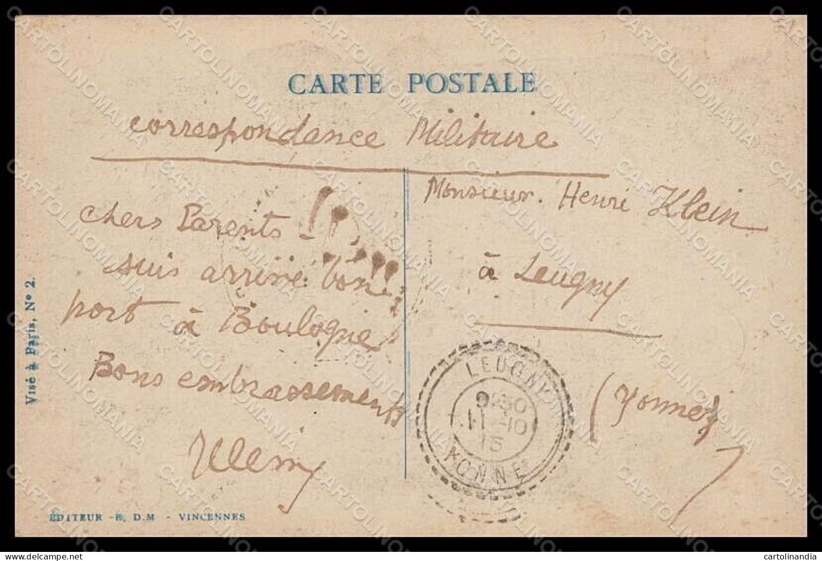 Artist Signed Rhipoche ? French Propaganda WWI Kaiser Wilhelm II Postcard VK8312 - Bandes Dessinées