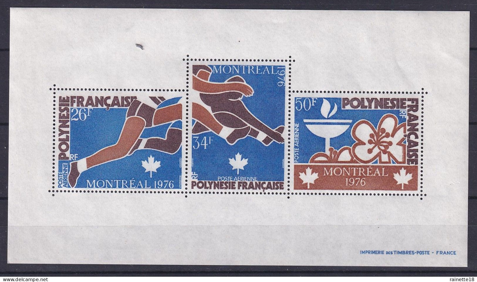 Polynésie Française      BF N° 3 ** - Blocks & Sheetlets