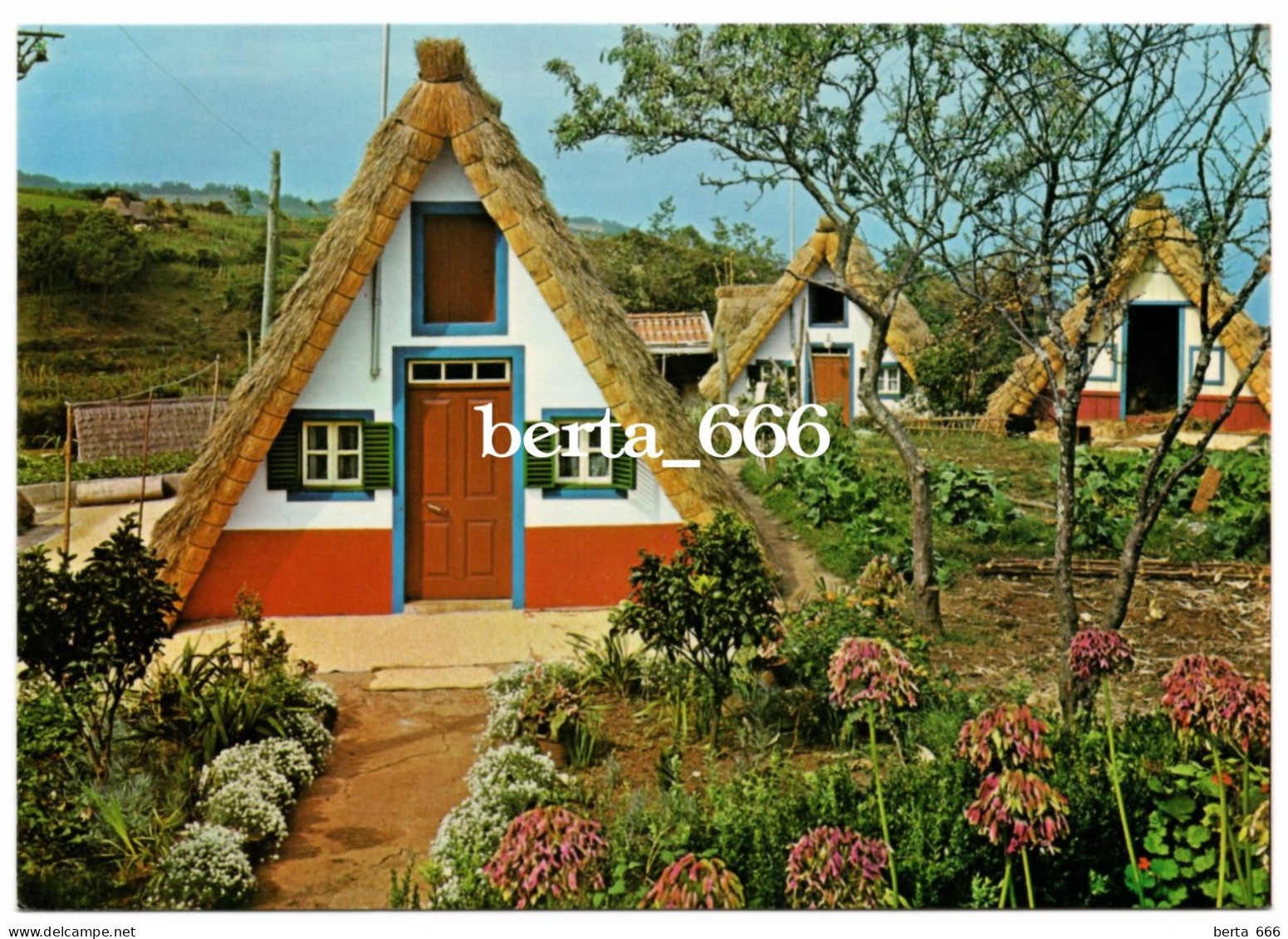 Portugal * Madeira * Santana * Typical Houses - Madeira