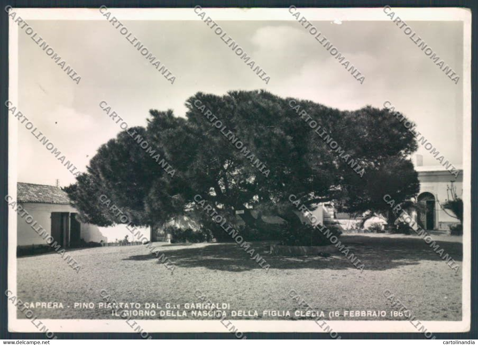 Sassari Caprera Garibaldi Foto FG Cartolina ZF4310 - Sassari