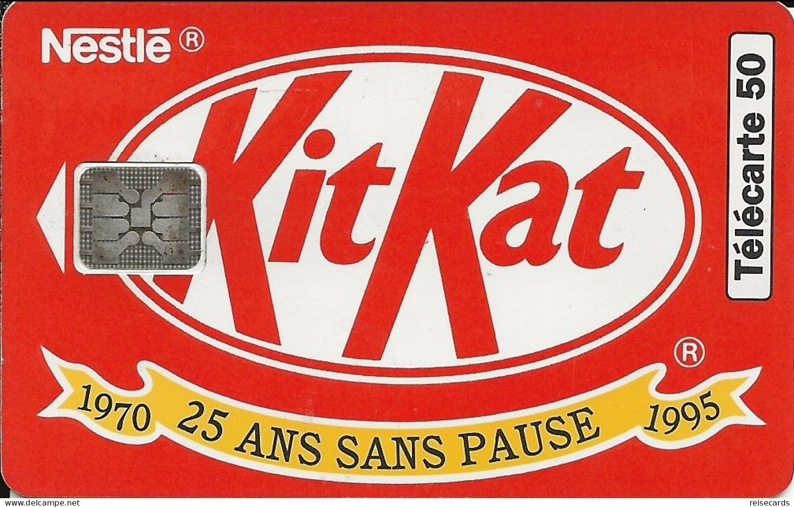 France: France Telecom 01/95 F538 Nestlé KitKat - 1995