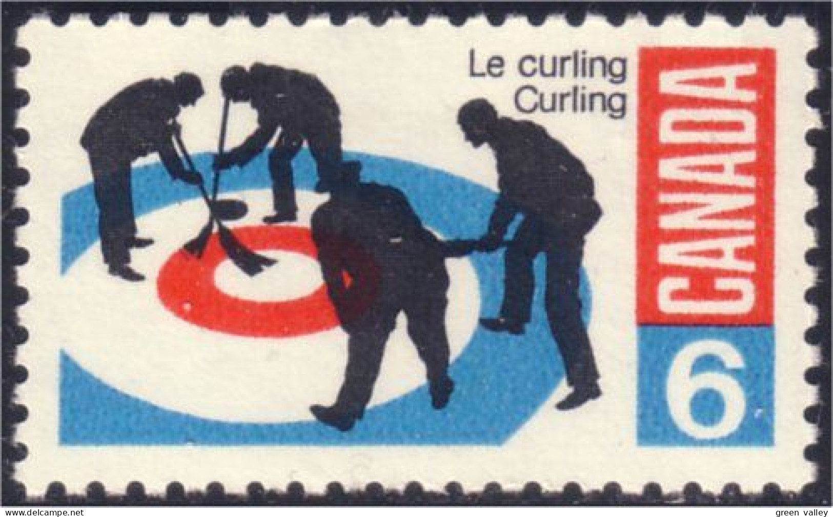 Canada Curling MNH ** Neuf SC (04-90a) - Neufs