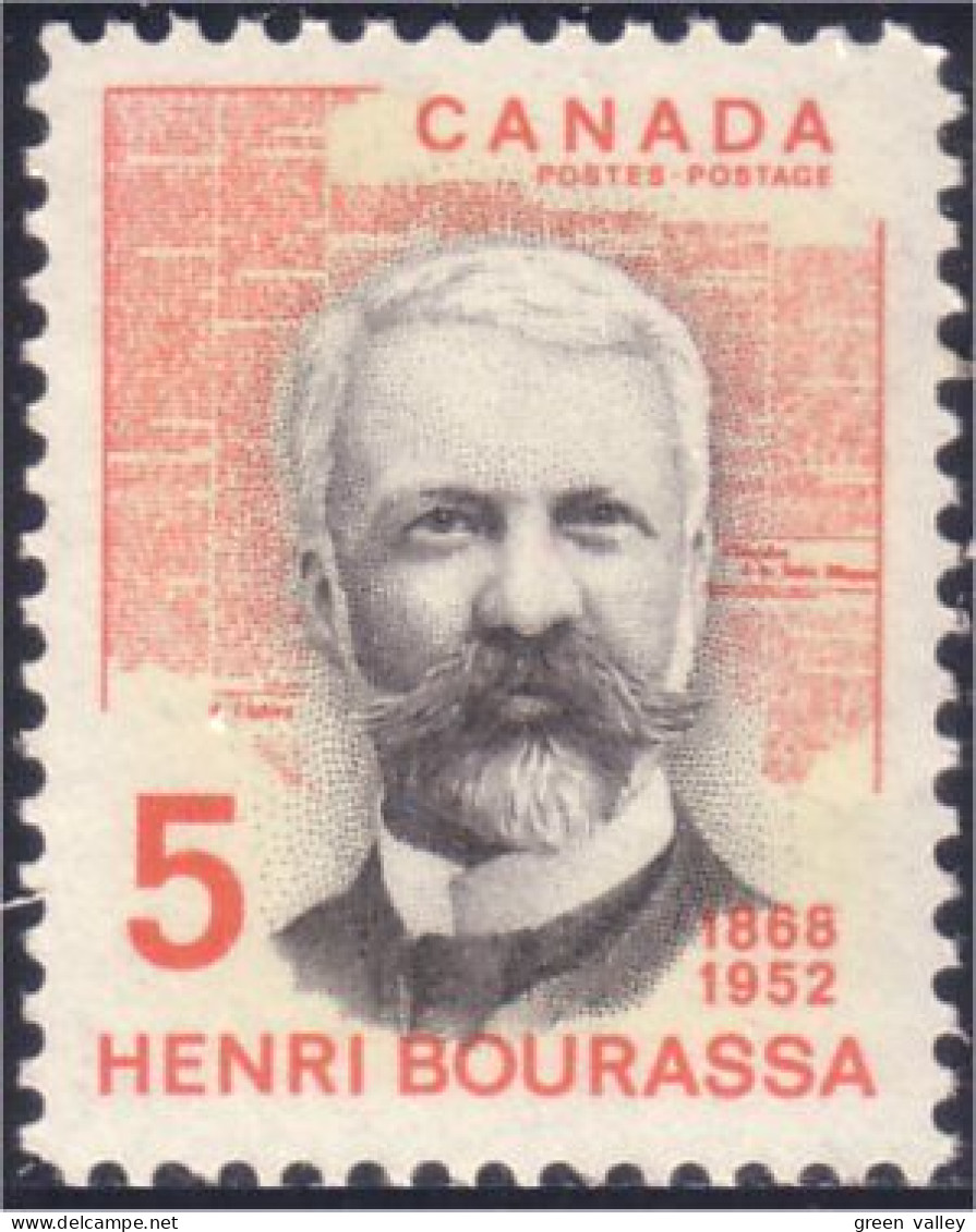Canada Henri Bourassa Journal Le Devoir Newspaper MNH ** Neuf SC (04-85c) - Fabriken Und Industrien