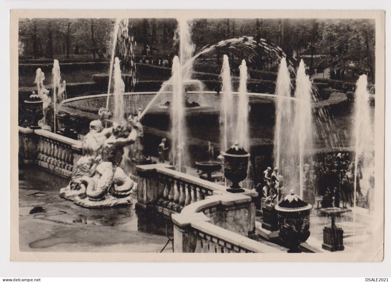 Soviet Union USSR URSS Russia Sowjetunion LENINGRAD - SAINT PETERSBURG View, Vintage 1950s Photo Postcard RPPc AK /50912 - Russia