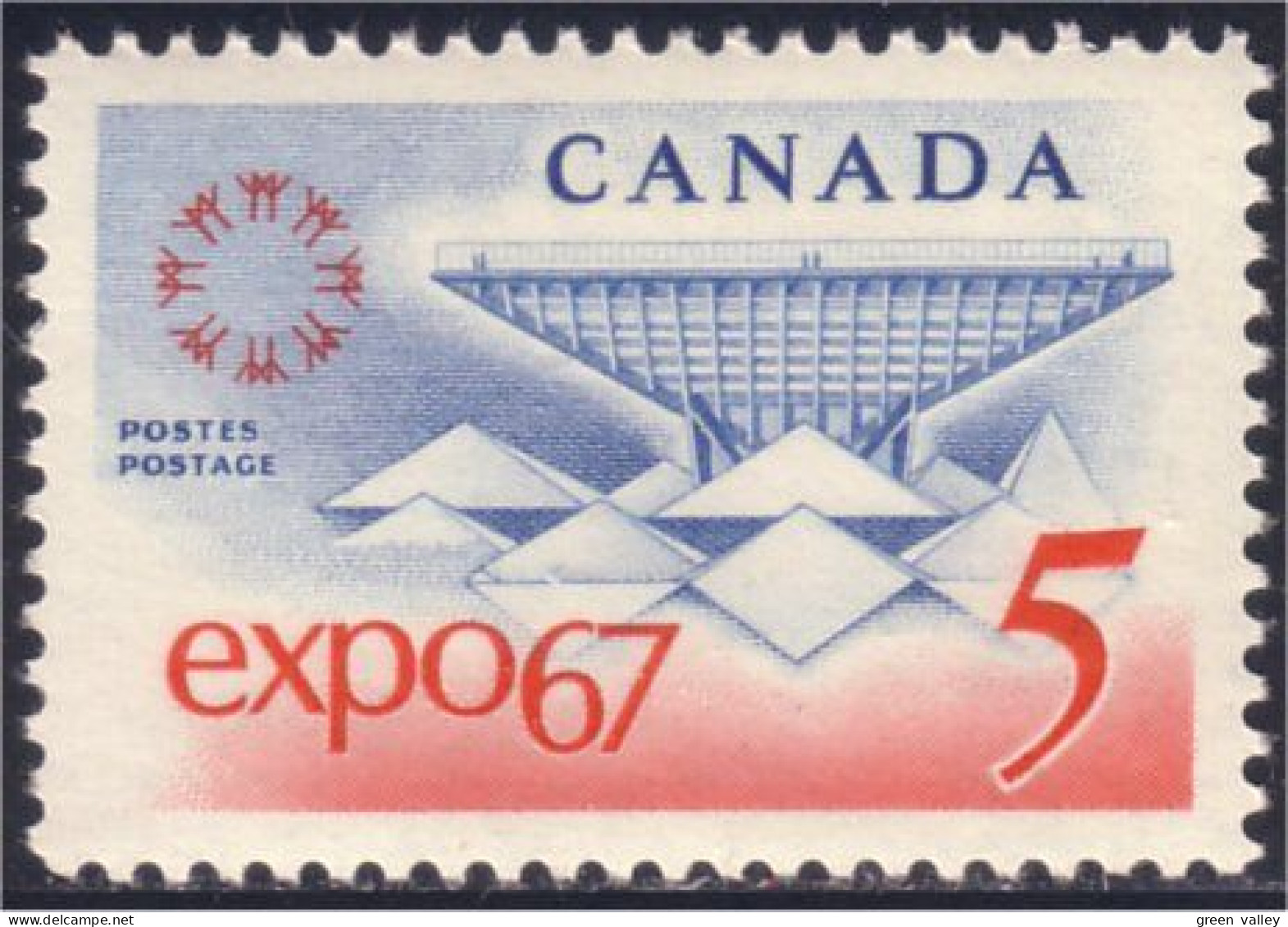 Canada Montreal Expo 67 MNH ** Neuf SC (04-69a) - Nuevos