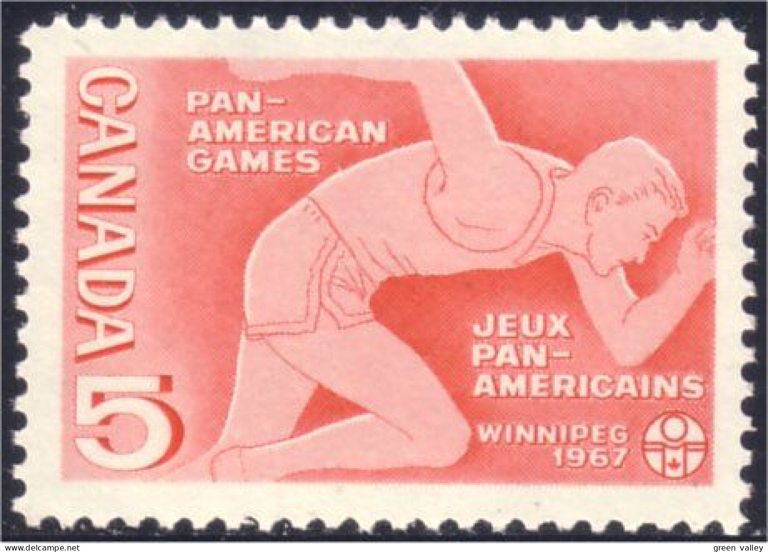 Canada Jeux Pan-American Games MNH ** Neuf SC (04-72c) - Atletica