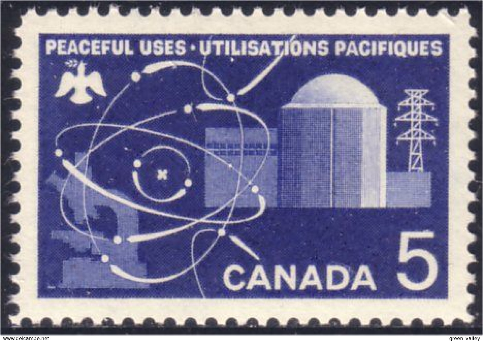 Canada Atomic Reactor Reacteur Nucleaire Réacteur MNH ** Neuf SC (04-49a) - Neufs