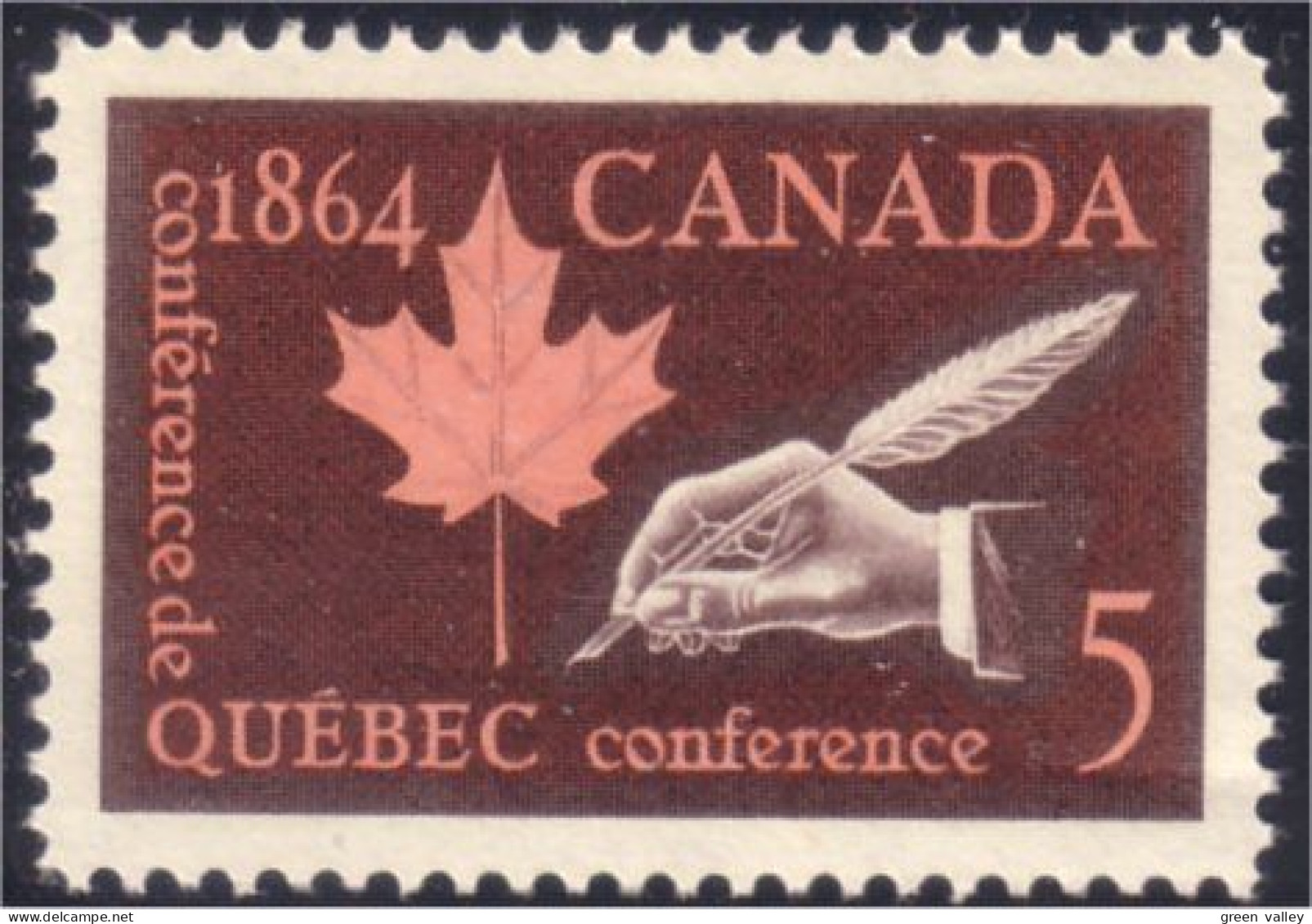Canada Plume écrire Feather MNH ** Neuf SC (04-32c) - Autres & Non Classés