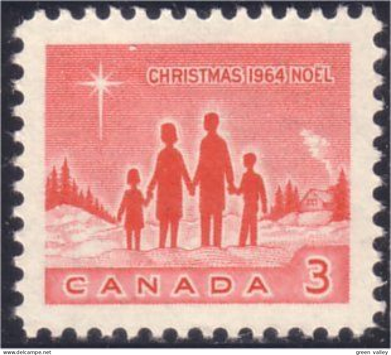 Canada 3c Bethlehem MNH ** Neuf SC (04-34b) - Kerstmis