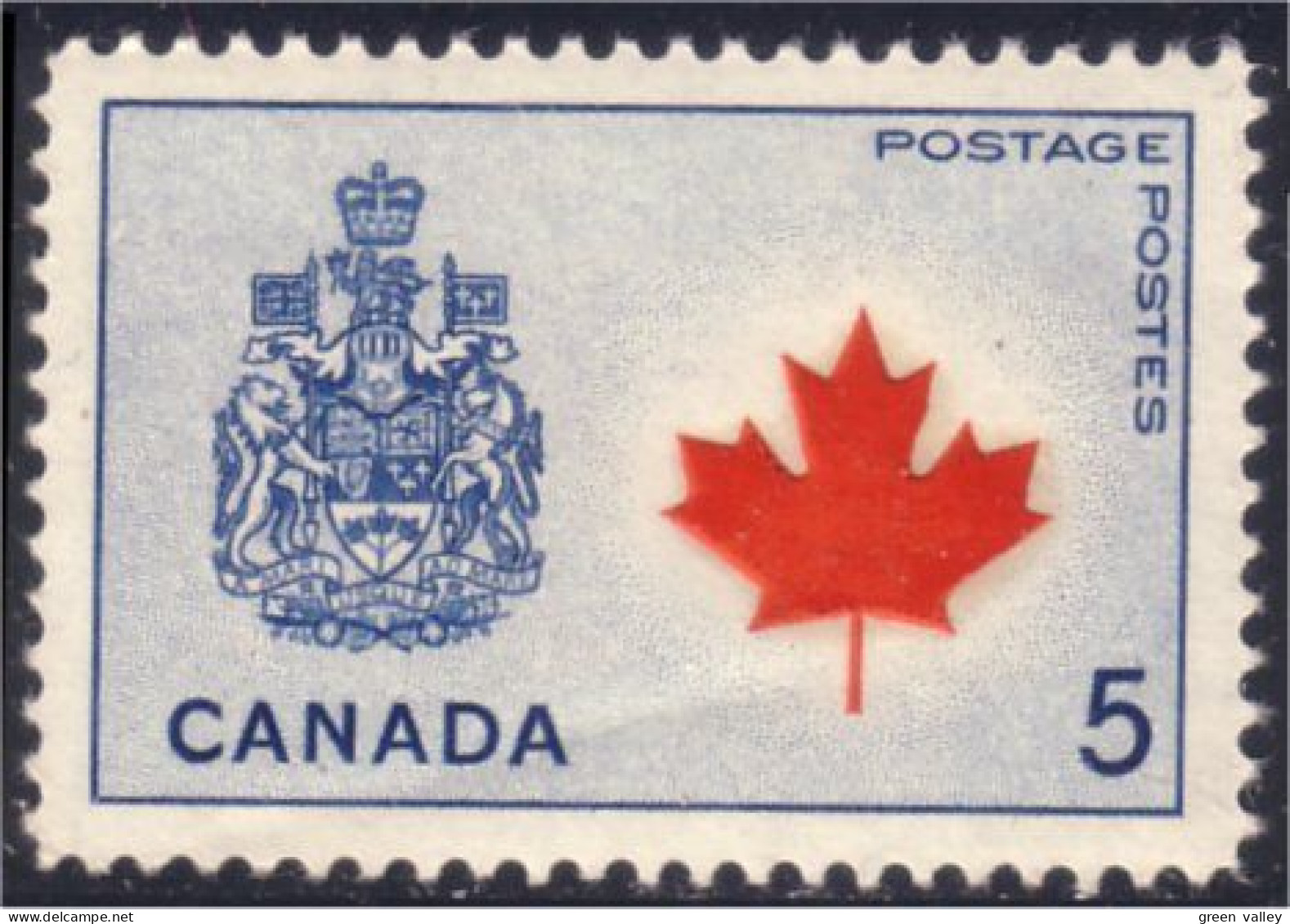 Canada Feuille Erable Maple Leaf MNH ** Neuf SC (04-29ab) - Bomen