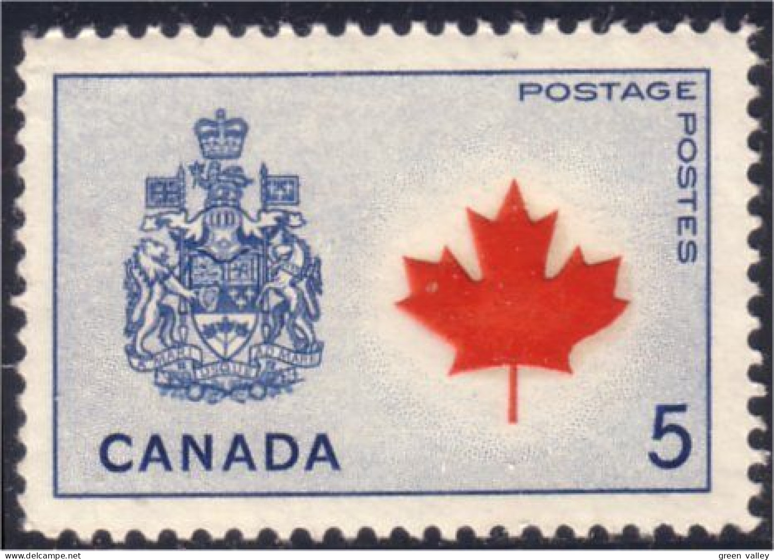 Canada Feuille Erable Deformee Deformed Maple Leaf MNH ** Neuf SC (04-29aib) - Bomen