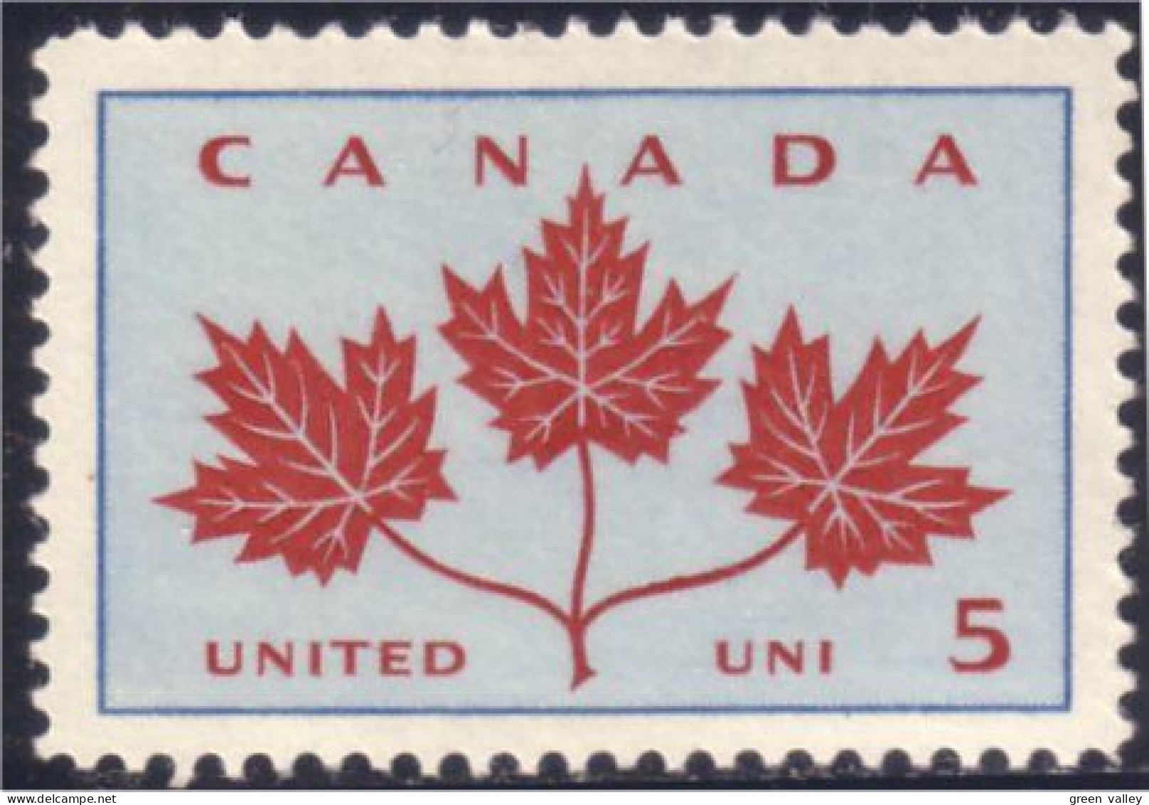 Canada Feuilles Erable Maple Leaves MNH ** Neuf SC (04-17b) - Árboles