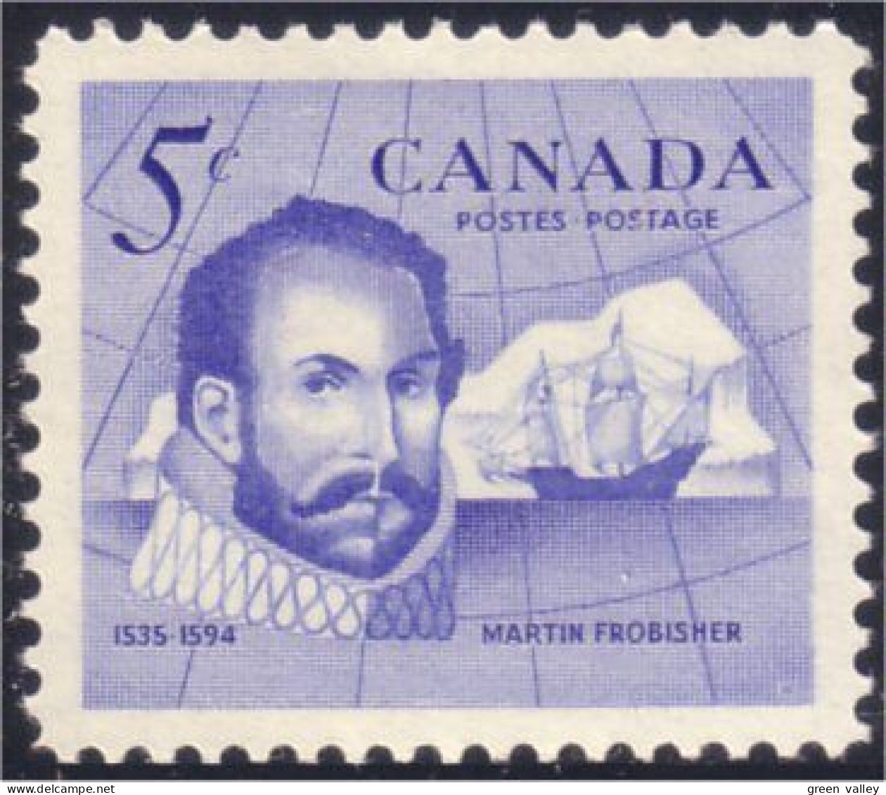 Canada Explorateur Frobisher Explorer MNH ** Neuf SC (04-12c) - Andere & Zonder Classificatie