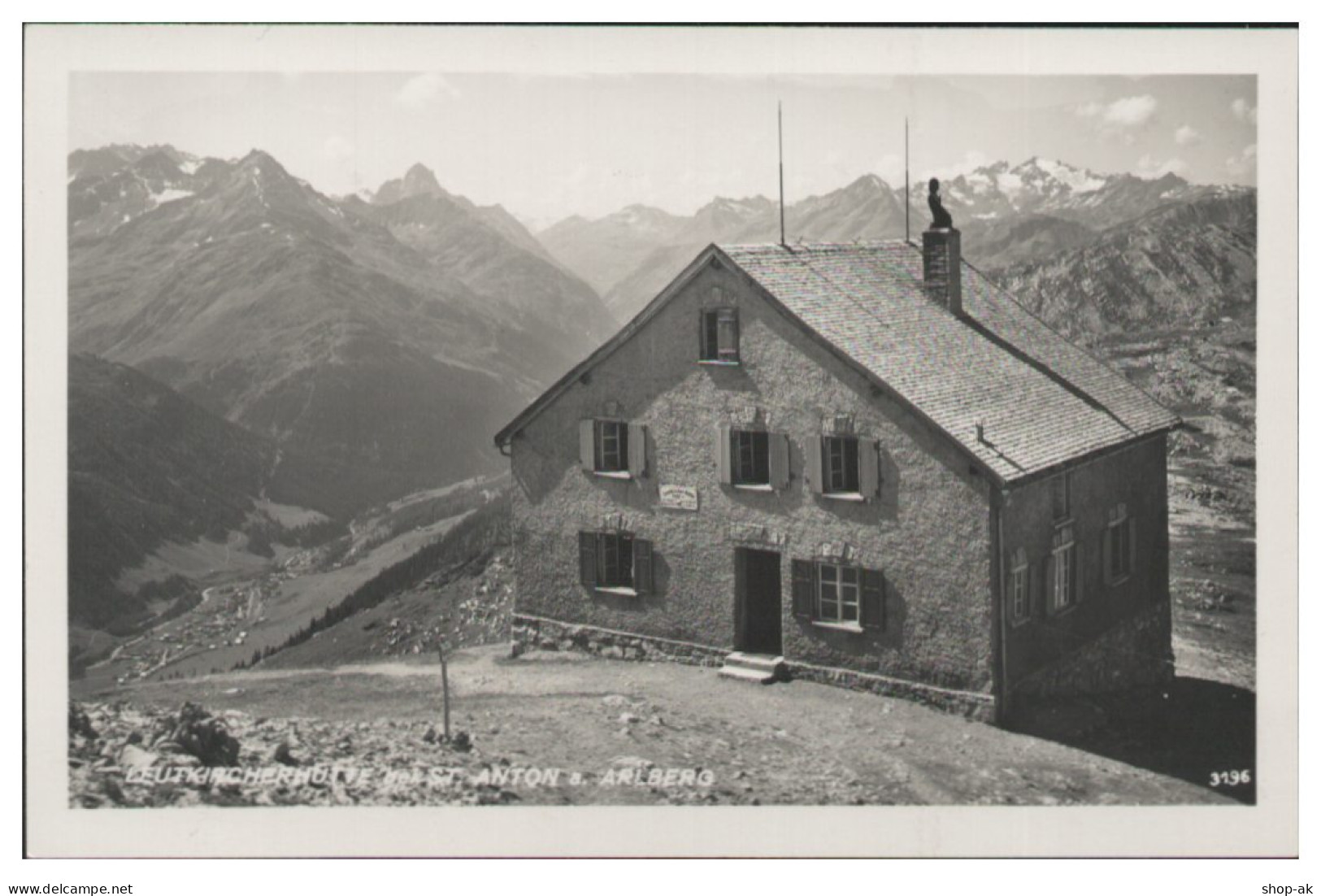 Y28249/ Berghütte Leutkircherhütte Tirol Foto AK Ca,.1930 - Sonstige & Ohne Zuordnung