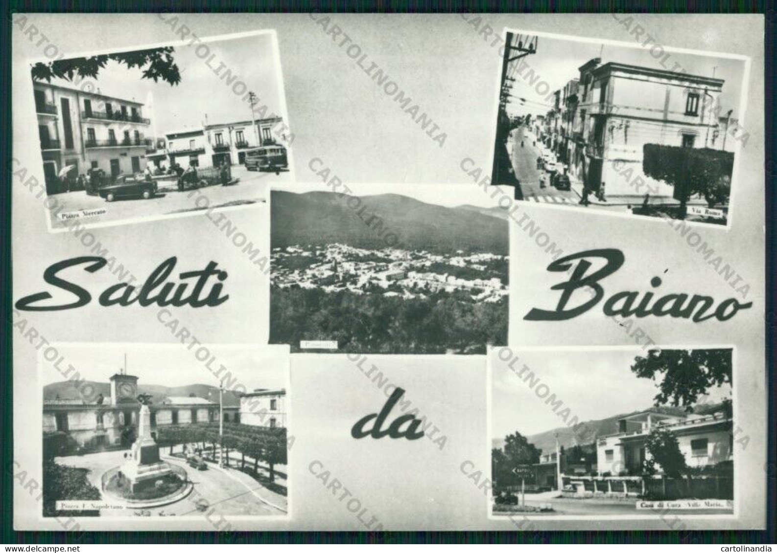 Avellino Baiano Saluti Da Foto FG Cartolina ZK1934 - Avellino