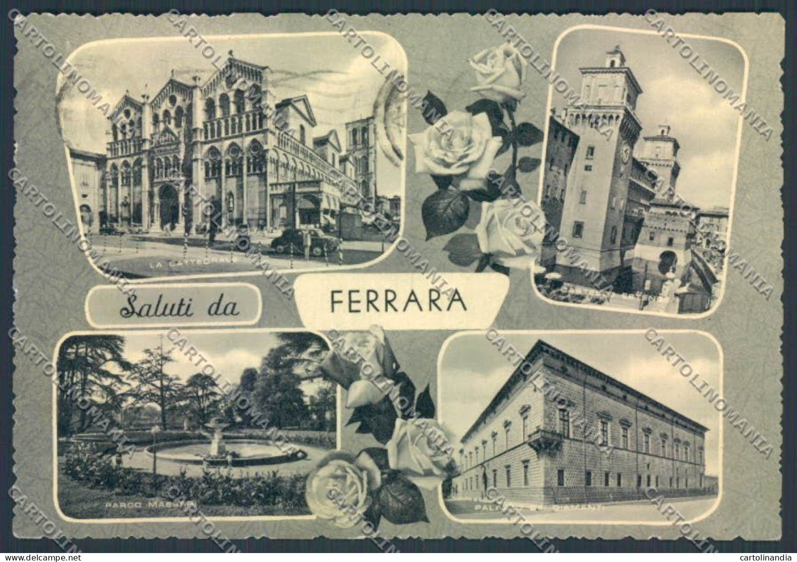 Ferrara Città Saluti Da FG Cartolina ZF6780 - Ferrara