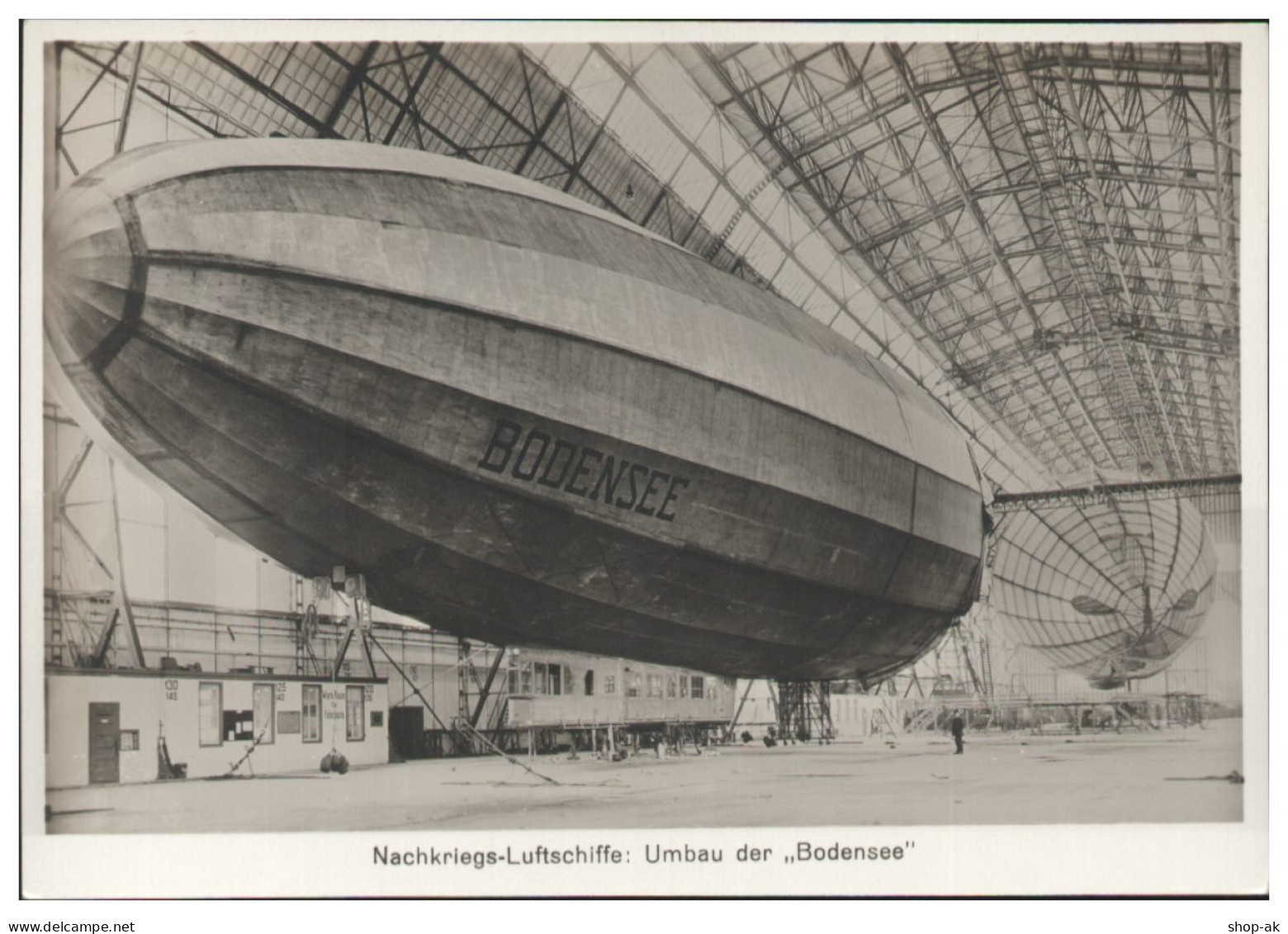 XX19271/ Zeppelin  Nachkriegs-Luftschiff  Bodensee  Foto Sammelbild 16 X 11 Cm  - Dirigibili