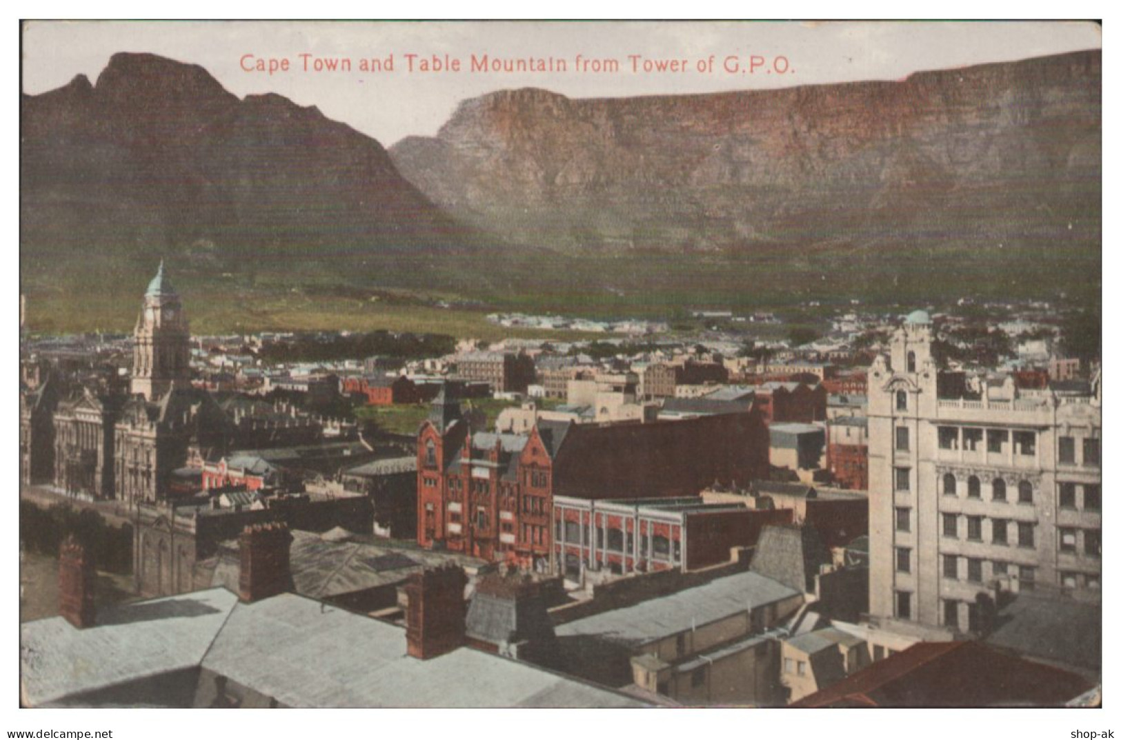 TT0100/ Cape Town Kapstadt Südafrika AK Ca.1910 - Unclassified