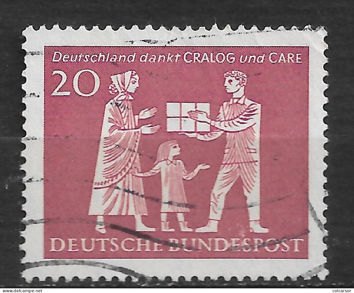 ALLEMAGNE FÉDÉRALE  N°   262  " CARE " - Oblitérés